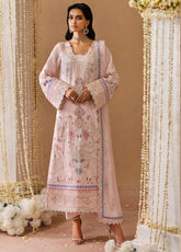 Sheherzadi By Emaan Adeel Formals Embroidered Chiffon 3 Piece Unstitched Suit EA25SCF D-GULREZ